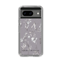 Slim Protection Case［ MERCURYDUO - BotanicalFlower - Grey ］