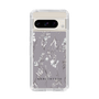 Slim Protection Case［ MERCURYDUO - BotanicalFlower - Grey ］