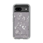Slim Protection Case［ MERCURYDUO - BotanicalFlower - Grey ］