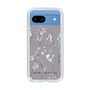 Slim Protection Case［ MERCURYDUO - BotanicalFlower - Grey ］