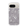 Slim Protection Case［ MERCURYDUO - BotanicalFlower - Grey ］