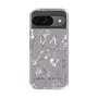 Slim Protection Case［ MERCURYDUO - BotanicalFlower - Grey ］