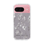 Slim Protection Case［ MERCURYDUO - BotanicalFlower - Grey ］
