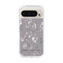 Slim Protection Case［ MERCURYDUO - BotanicalFlower - Grey ］