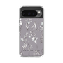 Slim Protection Case［ MERCURYDUO - BotanicalFlower - Grey ］