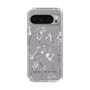 Slim Protection Case［ MERCURYDUO - BotanicalFlower - Grey ］
