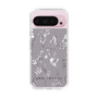 Slim Protection Case［ MERCURYDUO - BotanicalFlower - Grey ］