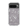 Slim Protection Case［ MERCURYDUO - BotanicalFlower - Grey ］