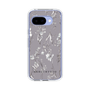 Slim Protection Case［ MERCURYDUO - BotanicalFlower - Grey ］