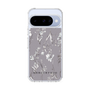 Slim Protection Case［ MERCURYDUO - BotanicalFlower - Grey ］