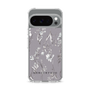 Slim Protection Case［ MERCURYDUO - BotanicalFlower - Grey ］
