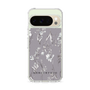 Slim Protection Case［ MERCURYDUO - BotanicalFlower - Grey ］