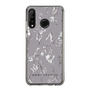 Slim Protection Case［ MERCURYDUO - BotanicalFlower - Grey ］