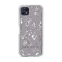 Slim Protection Case［ MERCURYDUO - BotanicalFlower - Grey ］