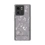 Slim Protection Case［ MERCURYDUO - BotanicalFlower - Grey ］