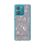 Slim Protection Case［ MERCURYDUO - BotanicalFlower - Grey ］