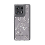 Slim Protection Case［ MERCURYDUO - BotanicalFlower - Grey ］