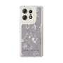 Slim Protection Case［ MERCURYDUO - BotanicalFlower - Grey ］