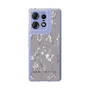 Slim Protection Case［ MERCURYDUO - BotanicalFlower - Grey ］