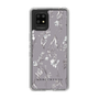 Slim Protection Case［ MERCURYDUO - BotanicalFlower - Grey ］