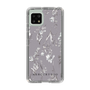 Slim Protection Case［ MERCURYDUO - BotanicalFlower - Grey ］