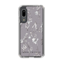 Slim Protection Case［ MERCURYDUO - BotanicalFlower - Grey ］