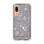 Slim Protection Case［ MERCURYDUO - BotanicalFlower - Grey ］