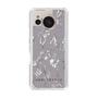 Slim Protection Case［ MERCURYDUO - BotanicalFlower - Grey ］