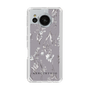 Slim Protection Case［ MERCURYDUO - BotanicalFlower - Grey ］
