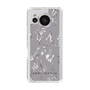 Slim Protection Case［ MERCURYDUO - BotanicalFlower - Grey ］