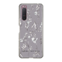 Slim Protection Case［ MERCURYDUO - BotanicalFlower - Grey ］