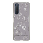 Slim Protection Case［ MERCURYDUO - BotanicalFlower - Grey ］
