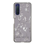 Slim Protection Case［ MERCURYDUO - BotanicalFlower - Grey ］