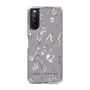 Slim Protection Case［ MERCURYDUO - BotanicalFlower - Grey ］