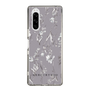 Slim Protection Case［ MERCURYDUO - BotanicalFlower - Grey ］