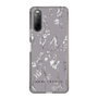 Slim Protection Case［ MERCURYDUO - BotanicalFlower - Grey ］