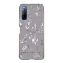 Slim Protection Case［ MERCURYDUO - BotanicalFlower - Grey ］