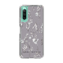 Slim Protection Case［ MERCURYDUO - BotanicalFlower - Grey ］
