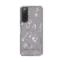 Slim Protection Case［ MERCURYDUO - BotanicalFlower - Grey ］