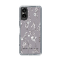 Slim Protection Case［ MERCURYDUO - BotanicalFlower - Grey ］