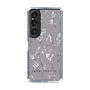 Slim Protection Case［ MERCURYDUO - BotanicalFlower - Grey ］