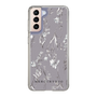 Slim Protection Case［ MERCURYDUO - BotanicalFlower - Grey ］