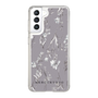 Slim Protection Case［ MERCURYDUO - BotanicalFlower - Grey ］