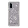 Slim Protection Case［ MERCURYDUO - BotanicalFlower - Grey ］