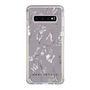 Slim Protection Case［ MERCURYDUO - BotanicalFlower - Grey ］