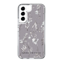 Slim Protection Case［ MERCURYDUO - BotanicalFlower - Grey ］