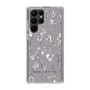 Slim Protection Case［ MERCURYDUO - BotanicalFlower - Grey ］
