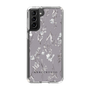 Slim Protection Case［ MERCURYDUO - BotanicalFlower - Grey ］