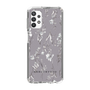 Slim Protection Case［ MERCURYDUO - BotanicalFlower - Grey ］