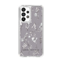 Slim Protection Case［ MERCURYDUO - BotanicalFlower - Grey ］
